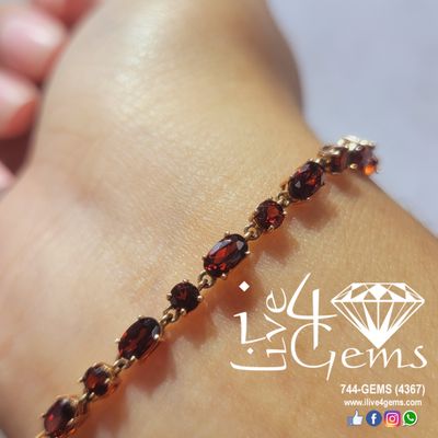 Gemstone Gold 10kt Bracelet