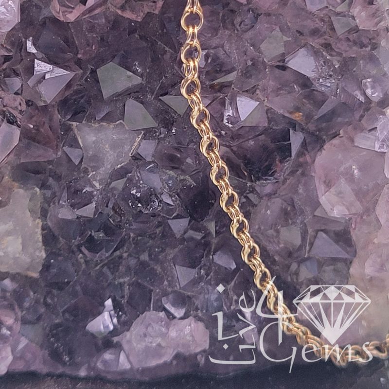 10kty Spanish Link Gold Anklet