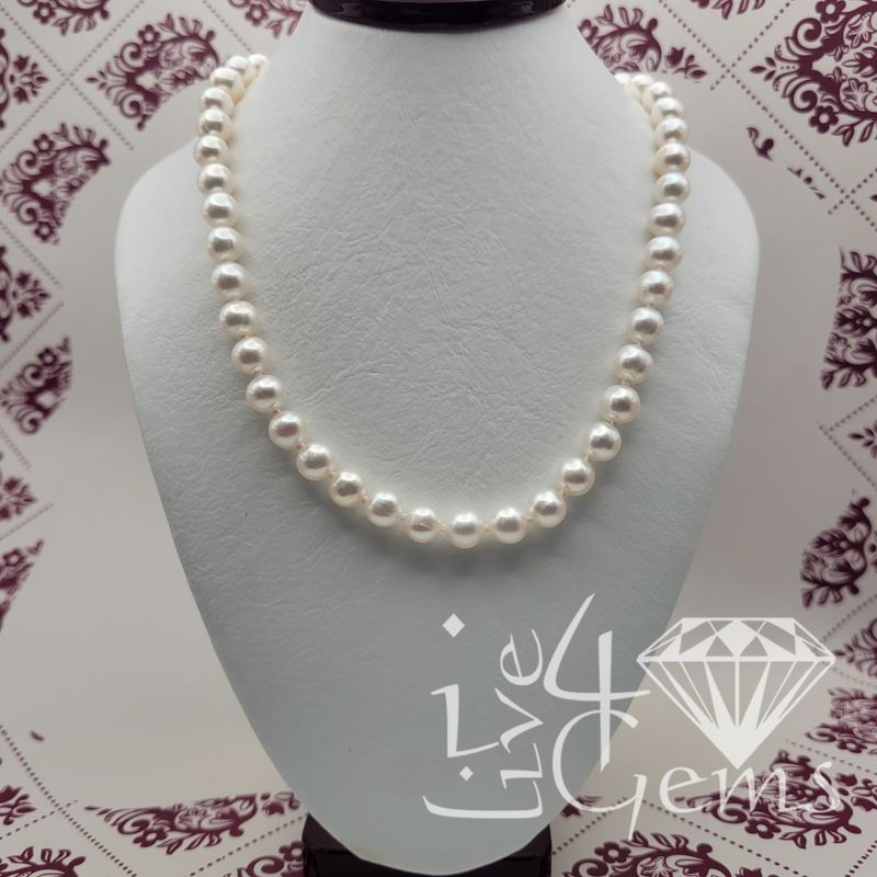 14ktw Akoya Pearl Necklace