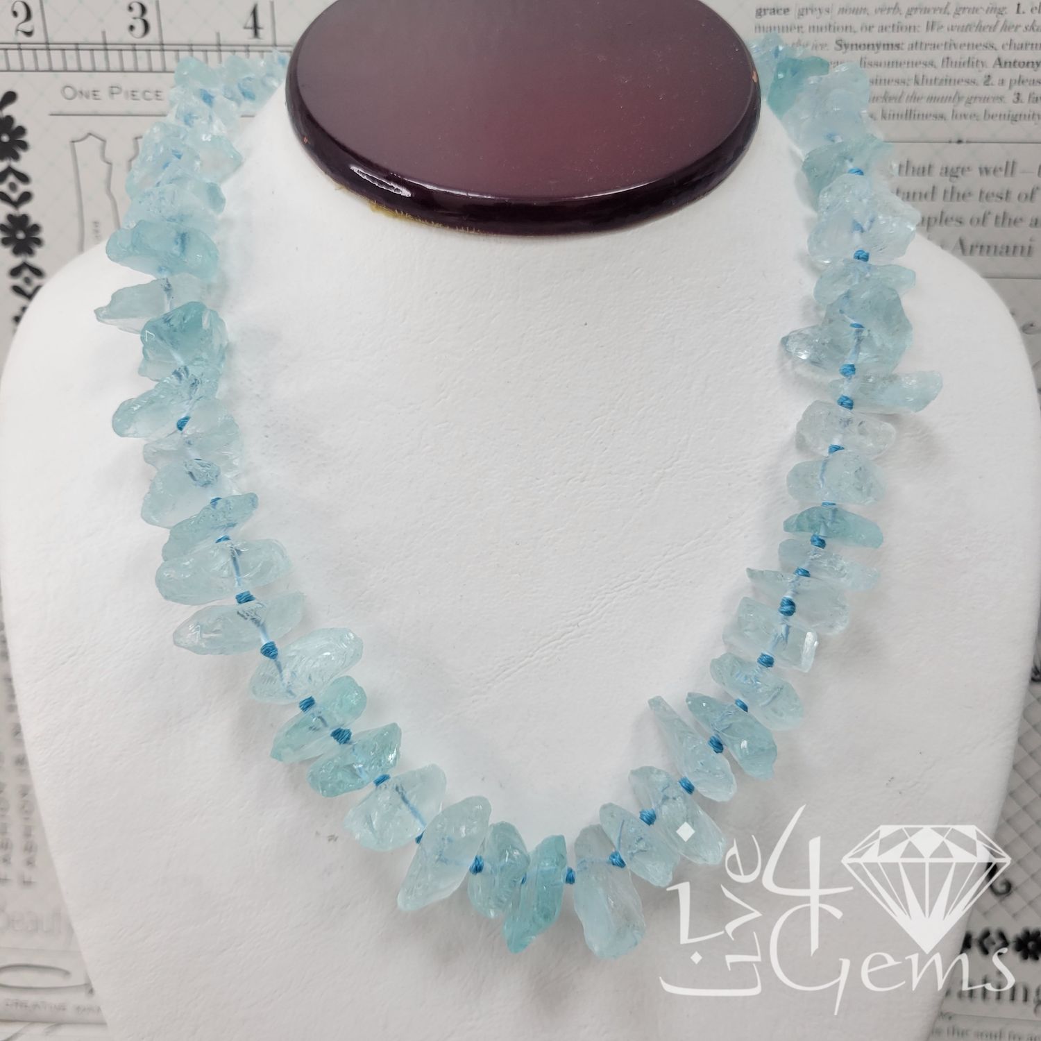 18.5&quot; Single Strand Apatite Necklace