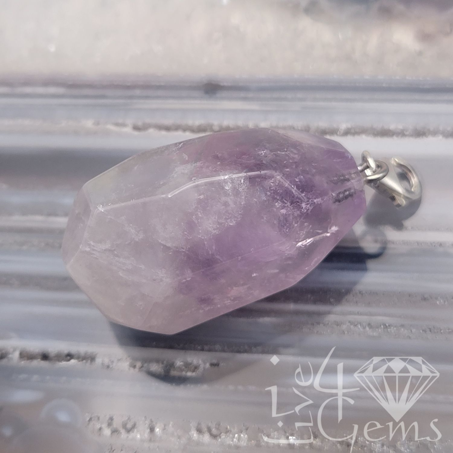 Silver Amethyst Pendant