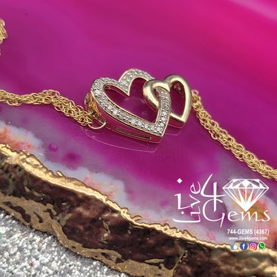 Diamond Anklet and Bracelet