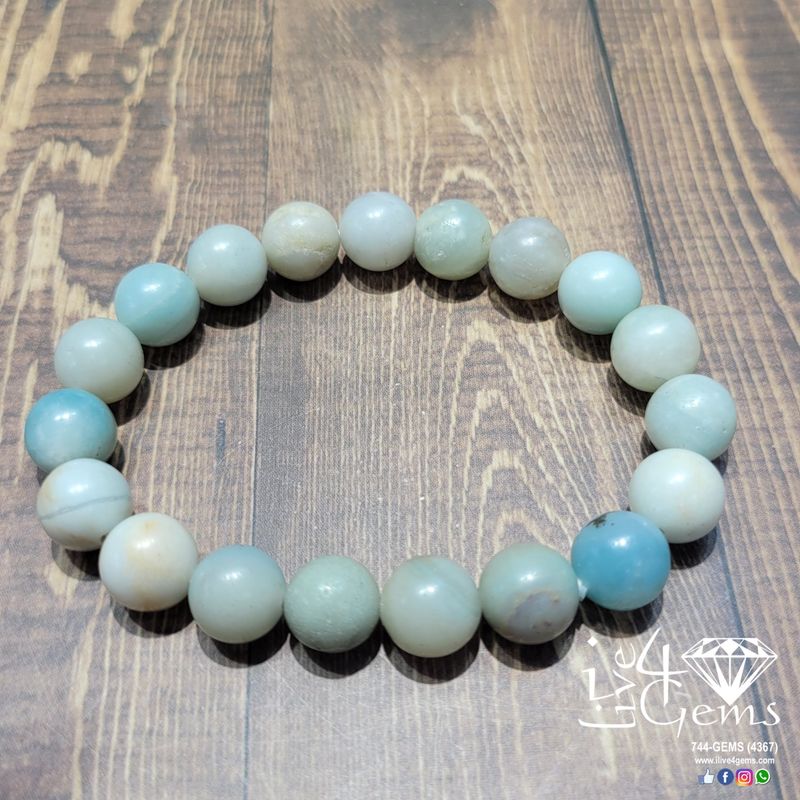 Genuine Gemstone Bracelet Amazonite