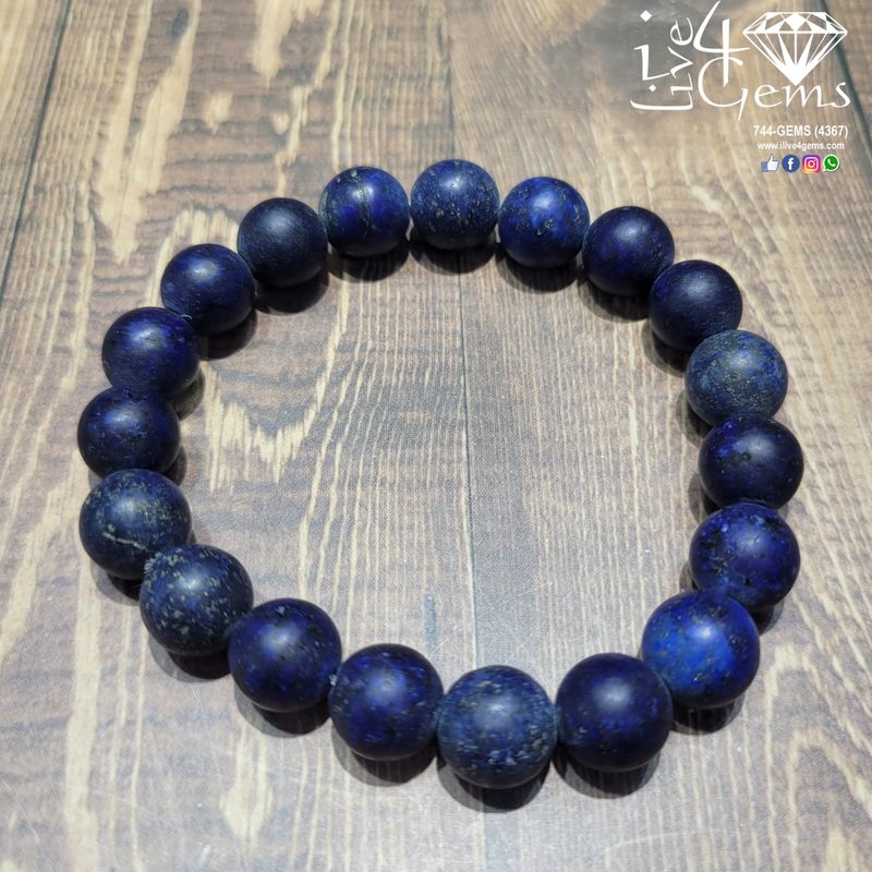 Genuine Gemstone Bracelet Lapis Lazuli