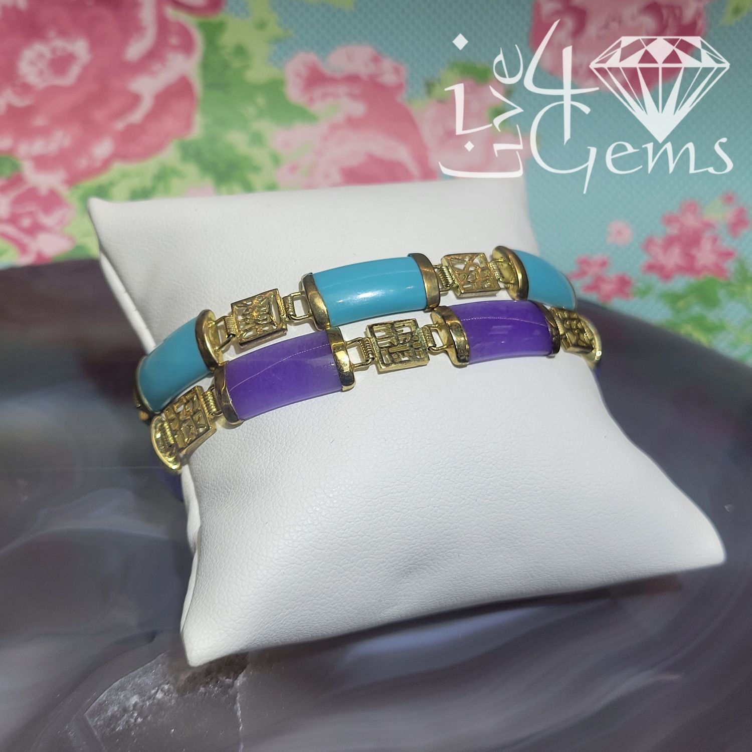 Silver GP Jade Bracelet