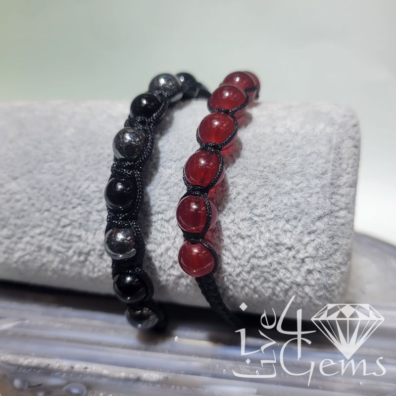 Gemstone Shamballa Pullstring