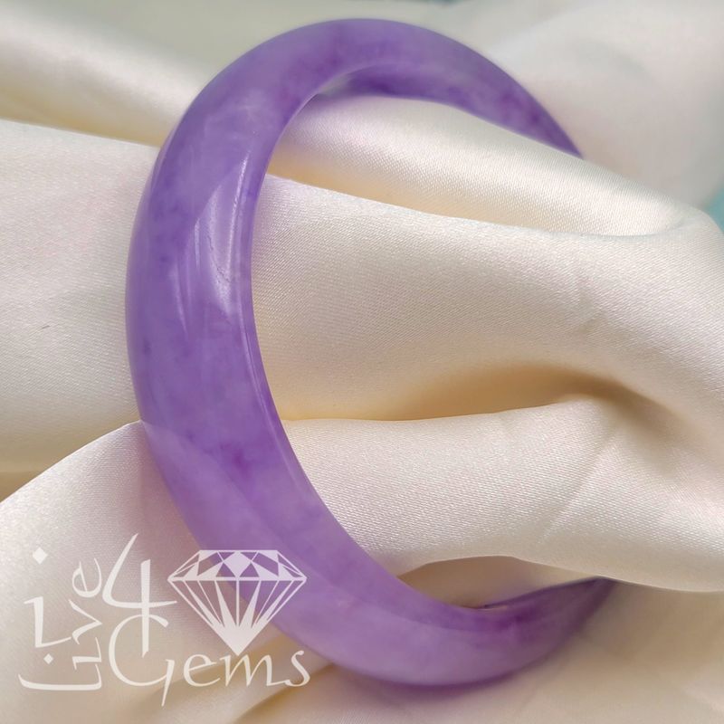 Jade Purple Bangle