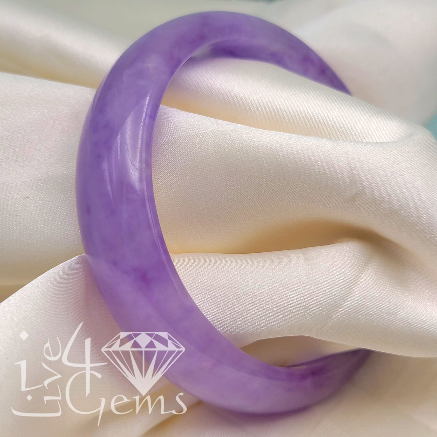 Jade Purple Bangle