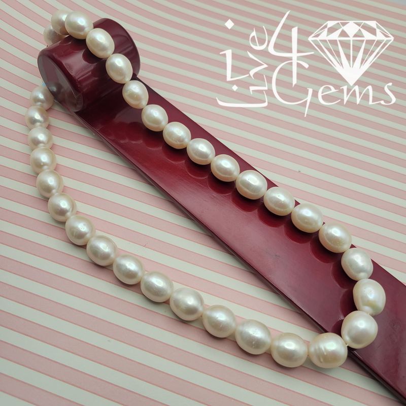 14kty 12mm Pearl Necklace