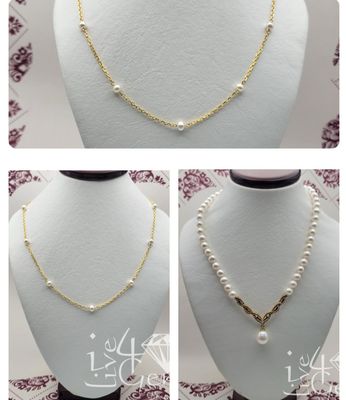 Pearl Gold Necklace