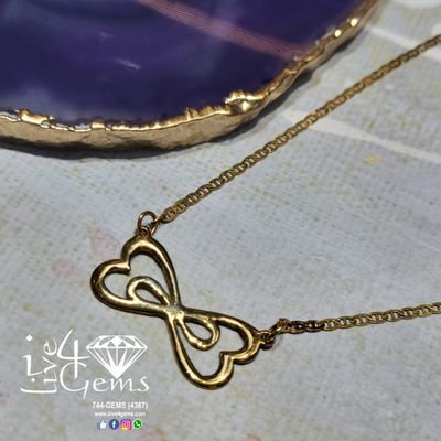 Gold 10kt Chain and Pendant