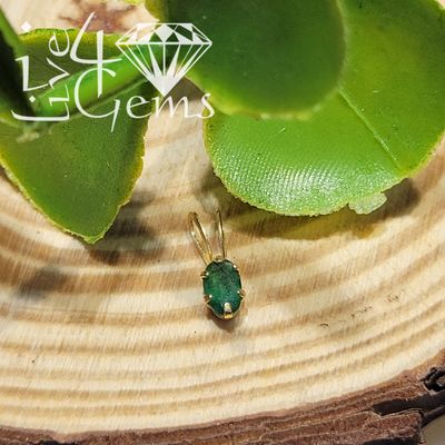Gemstone Gold 14kt Pendant