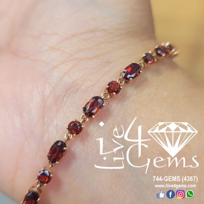 Gemstone Gold Bracelet