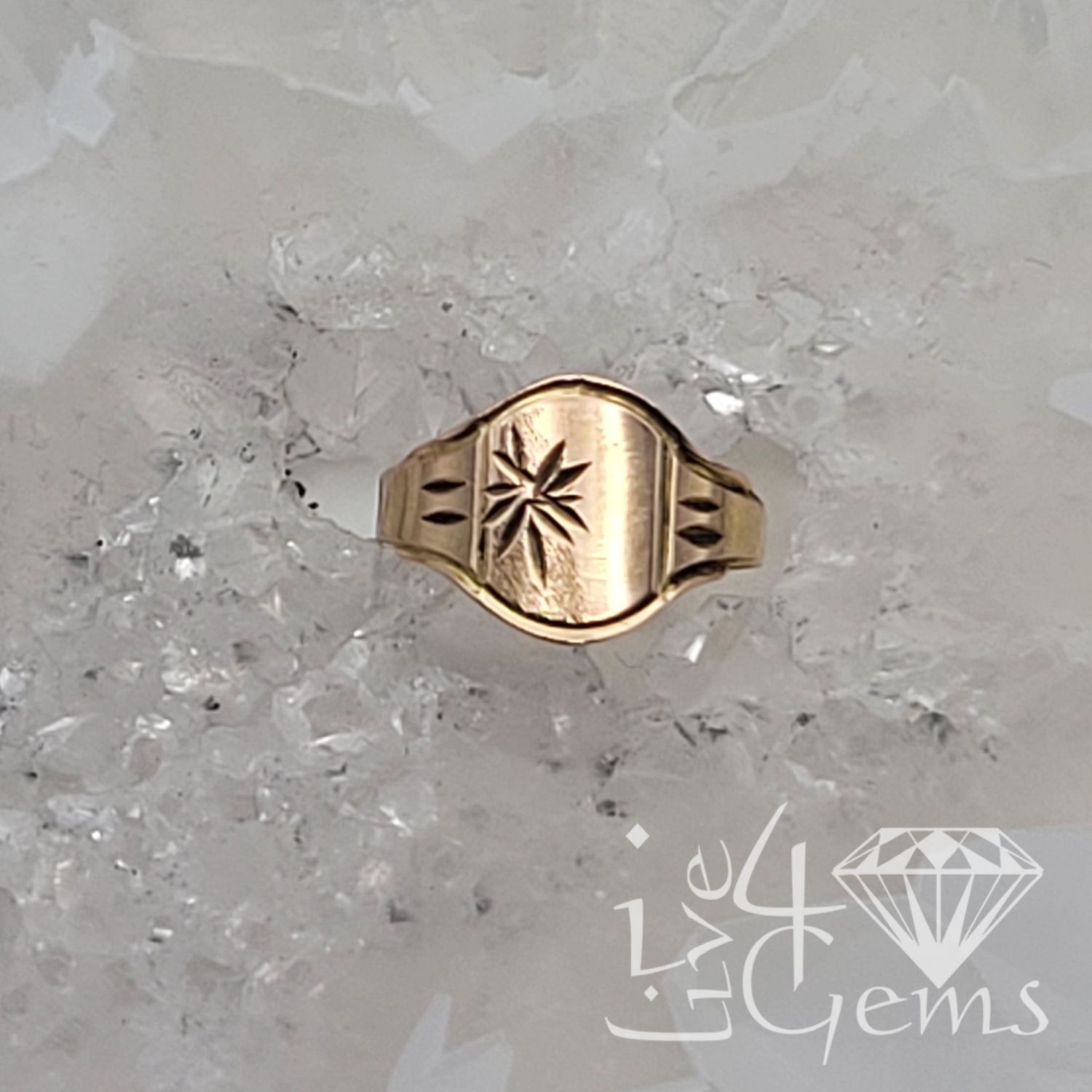10kty Baby Ring