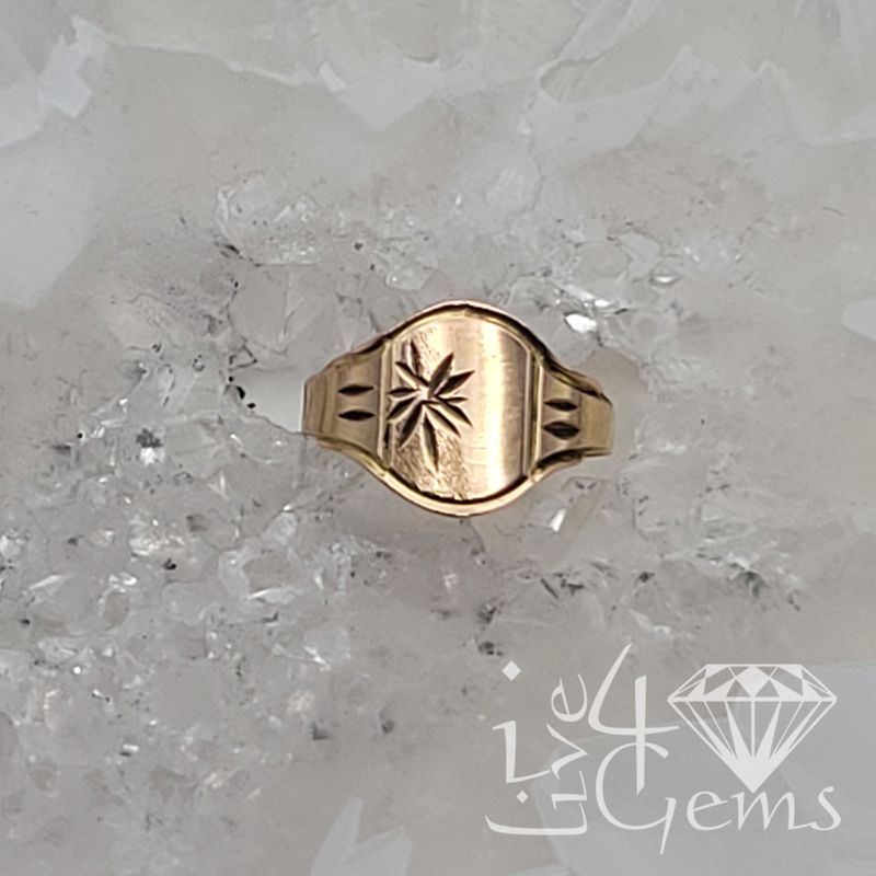 10kty Baby Ring