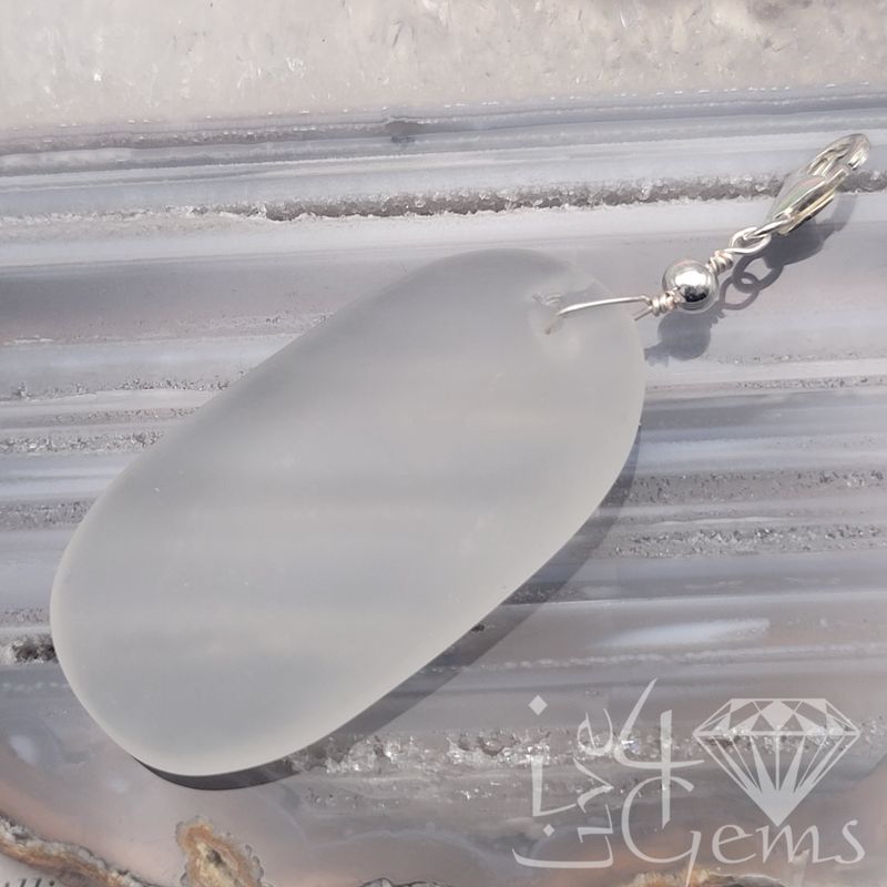 Silver Clear Quartz Pendant