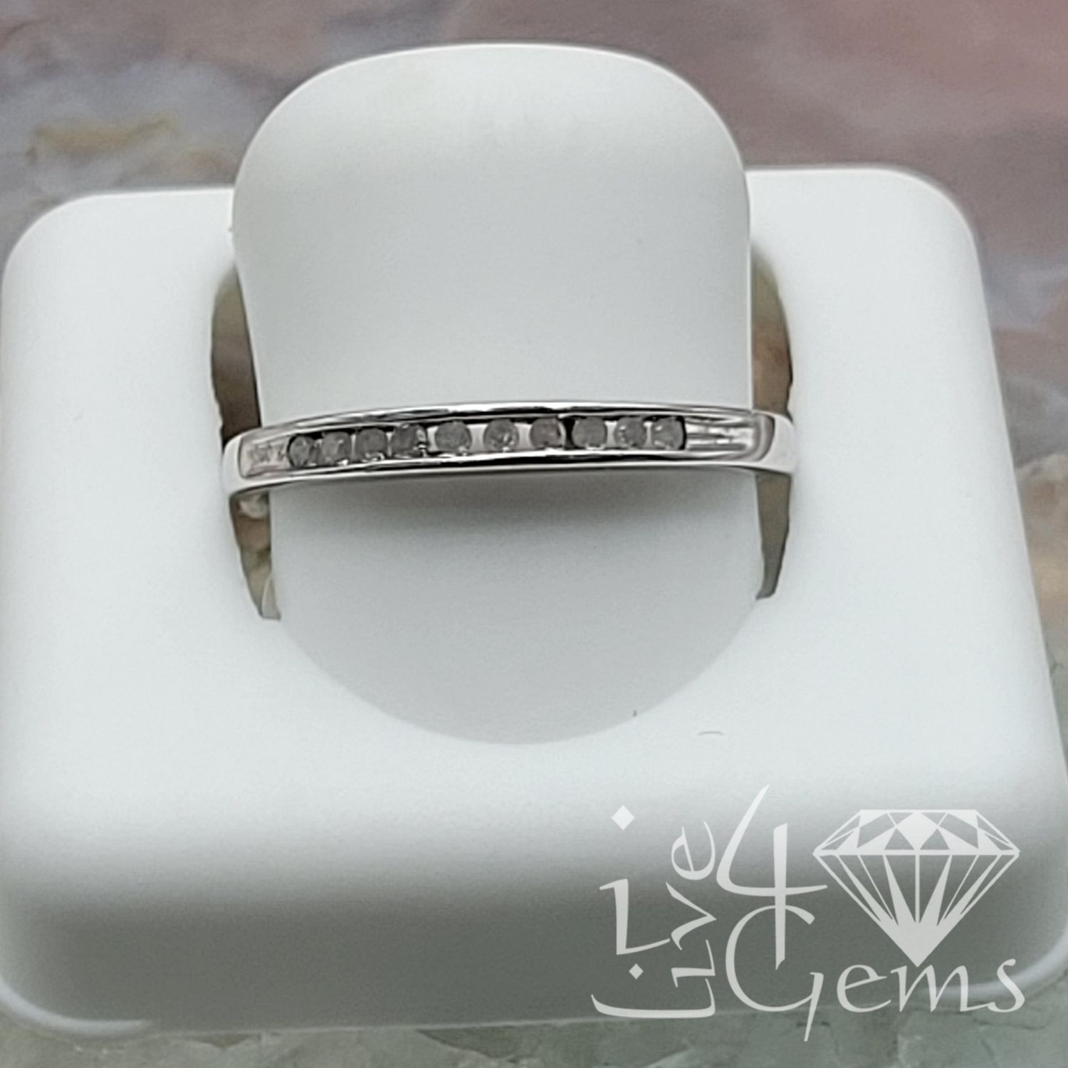 10ktw Diamond Band WG