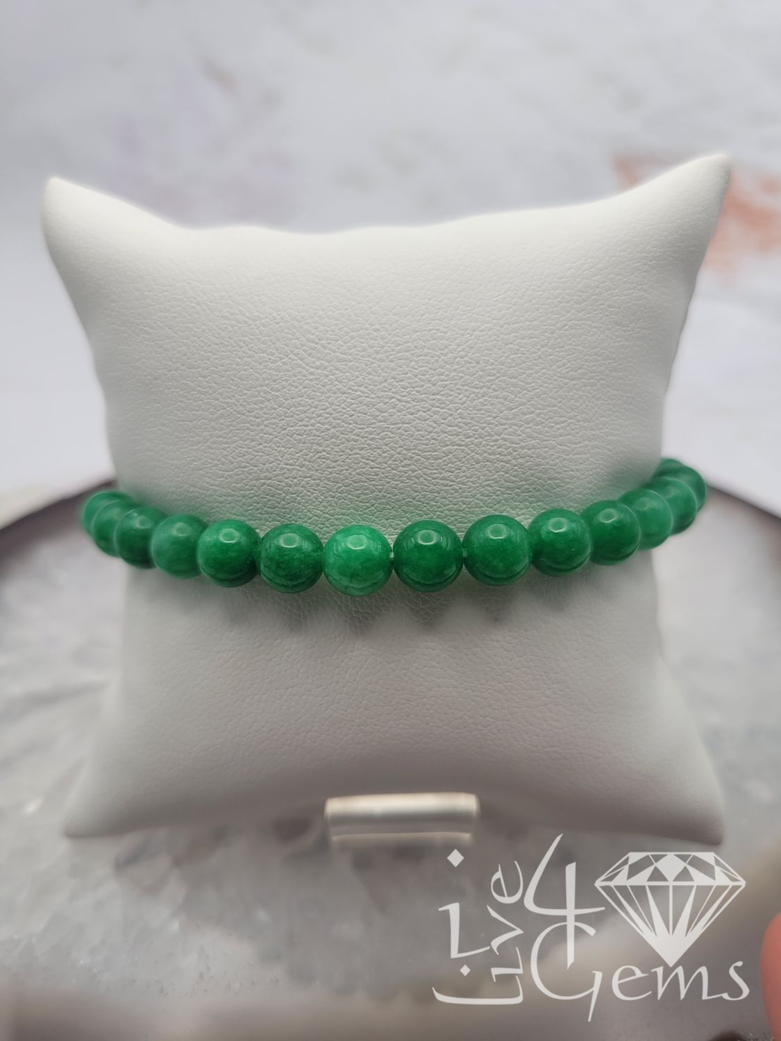 Jade Bracelet 7mm Green