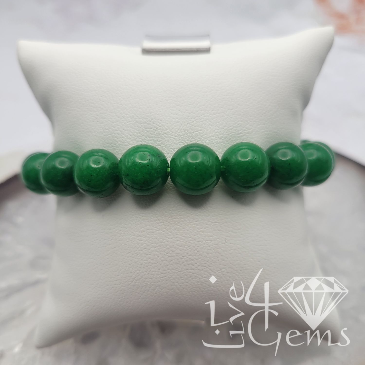 Jade Bracelet 10mm Green
