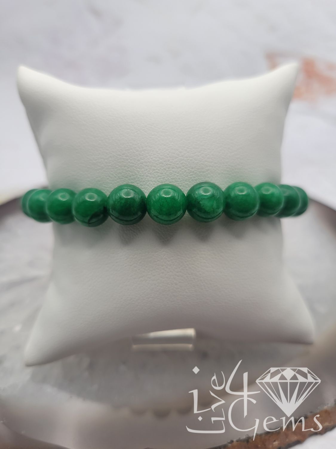 Jade Bracelet Green 8mm