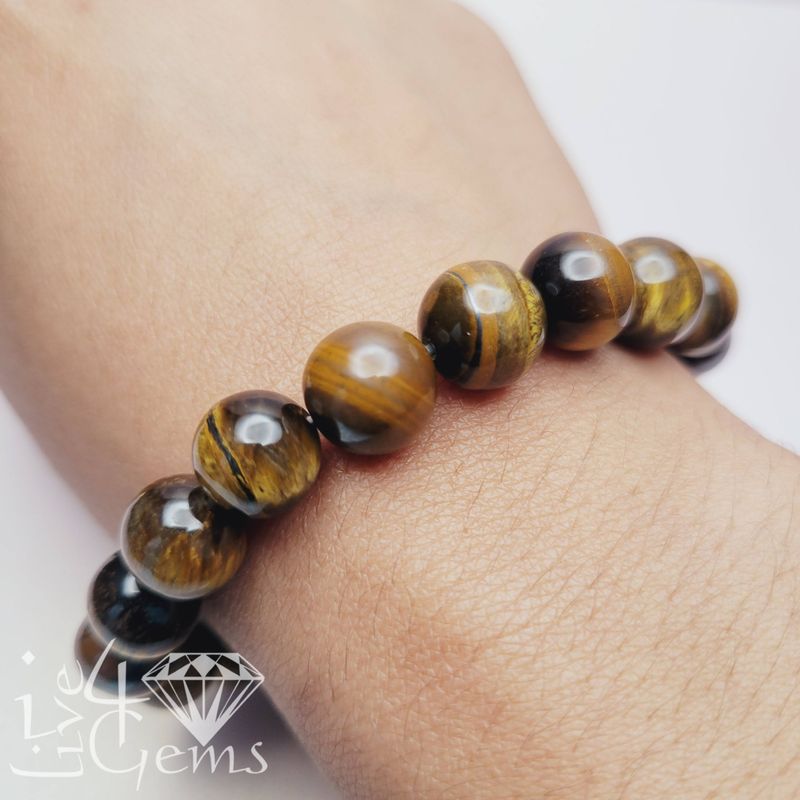 Tiger&#39;s Eye Bracelet 11mm LG