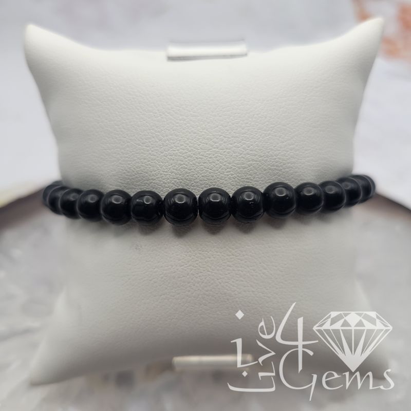 Black Obisdian Bracelet 6mm