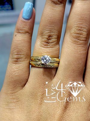 Gold 10kt Bridal Set