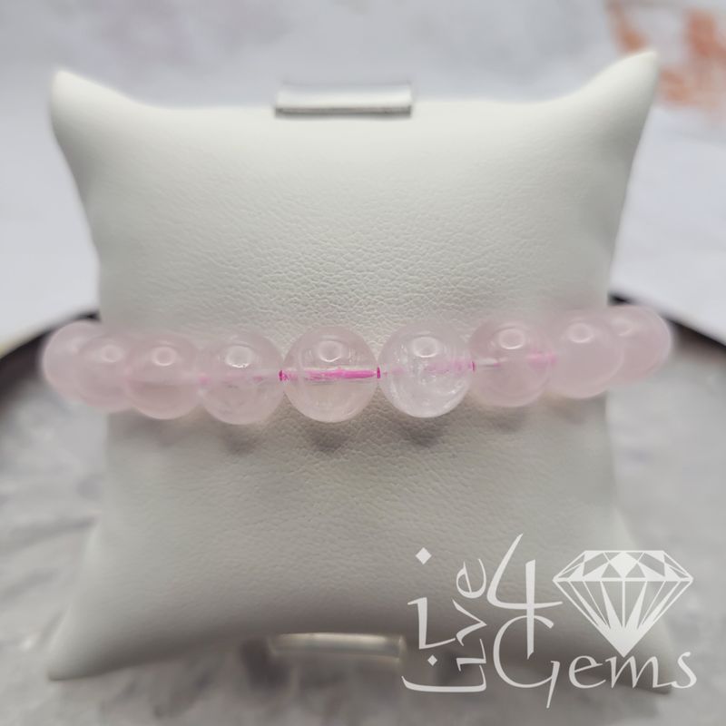 Rose Quartz 10mm Bracelet