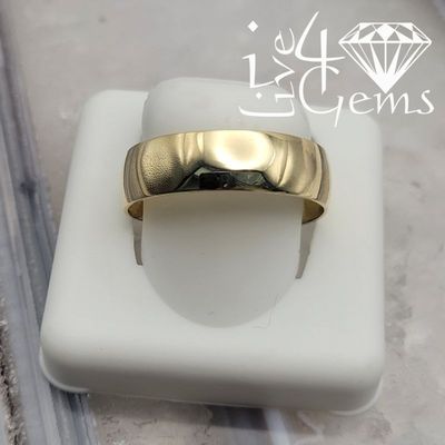 Gold 10kt Regular Fit Band