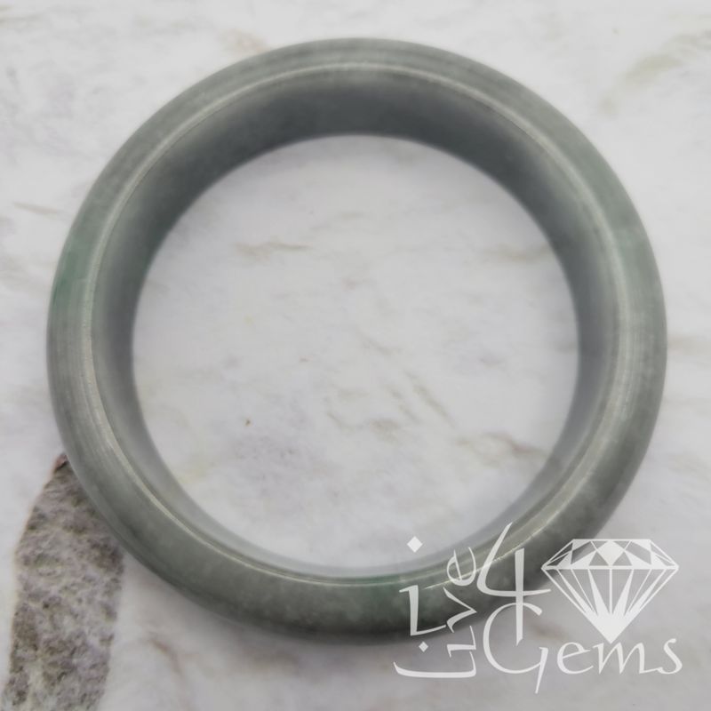 Jade Bangle Light Green 56mm