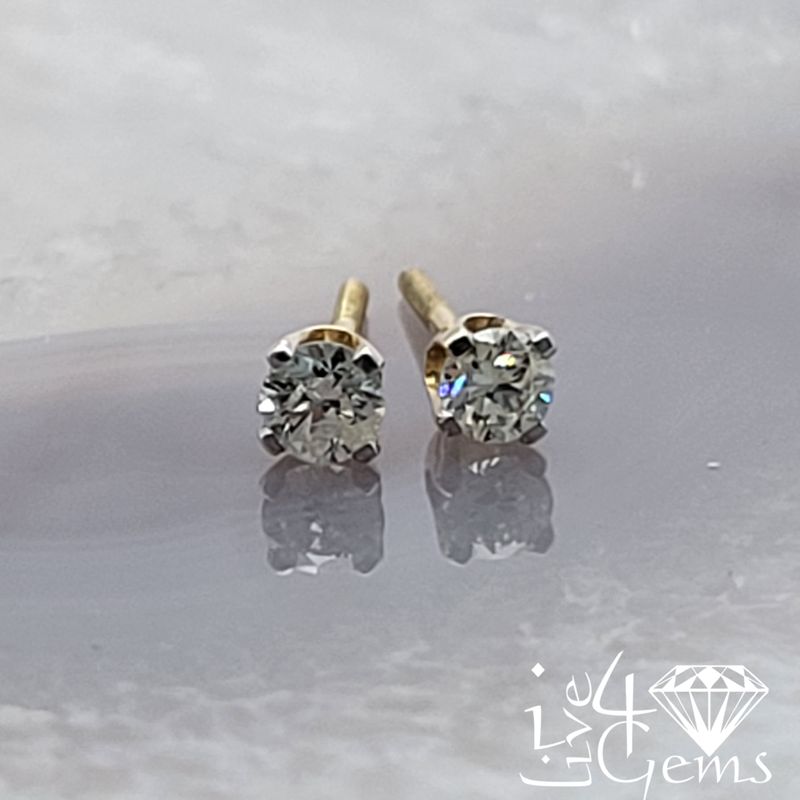 14kty 1/5ct Dia Solitaire Stud
