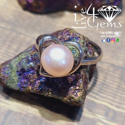 Pearl Sterling Silver Ring