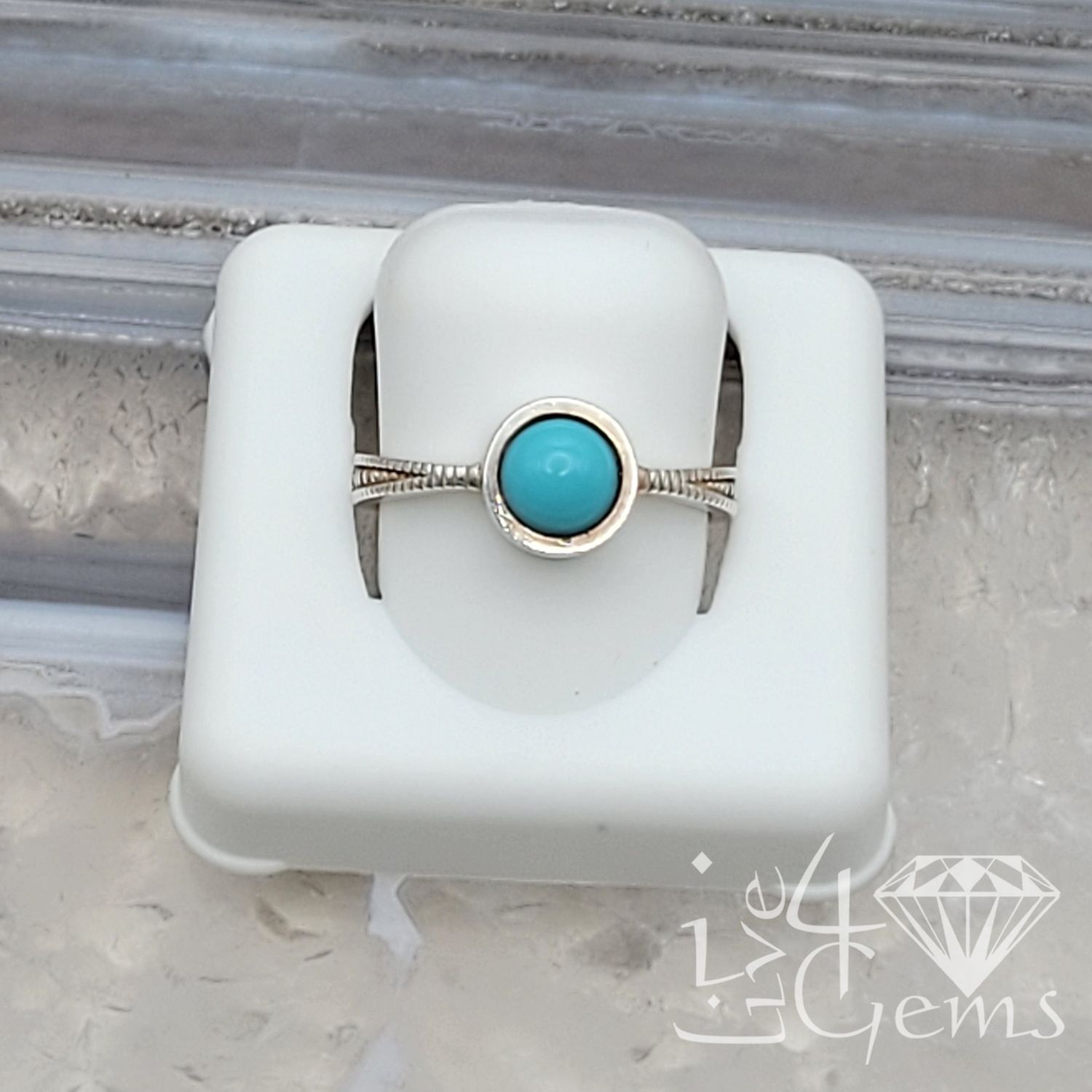 Silver Turquoise Ring