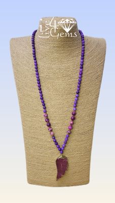Gemstone Long Necklace