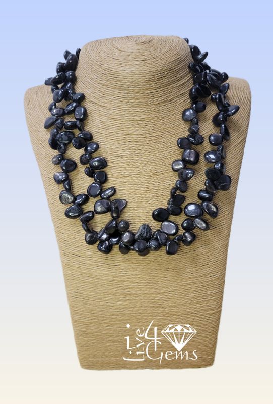 17.5&quot; Double Sphalerite Necklace