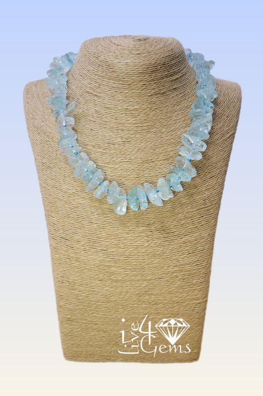 18.5&quot; Single Strand Apatite Necklace
