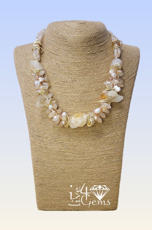 Citrine Short Necklace