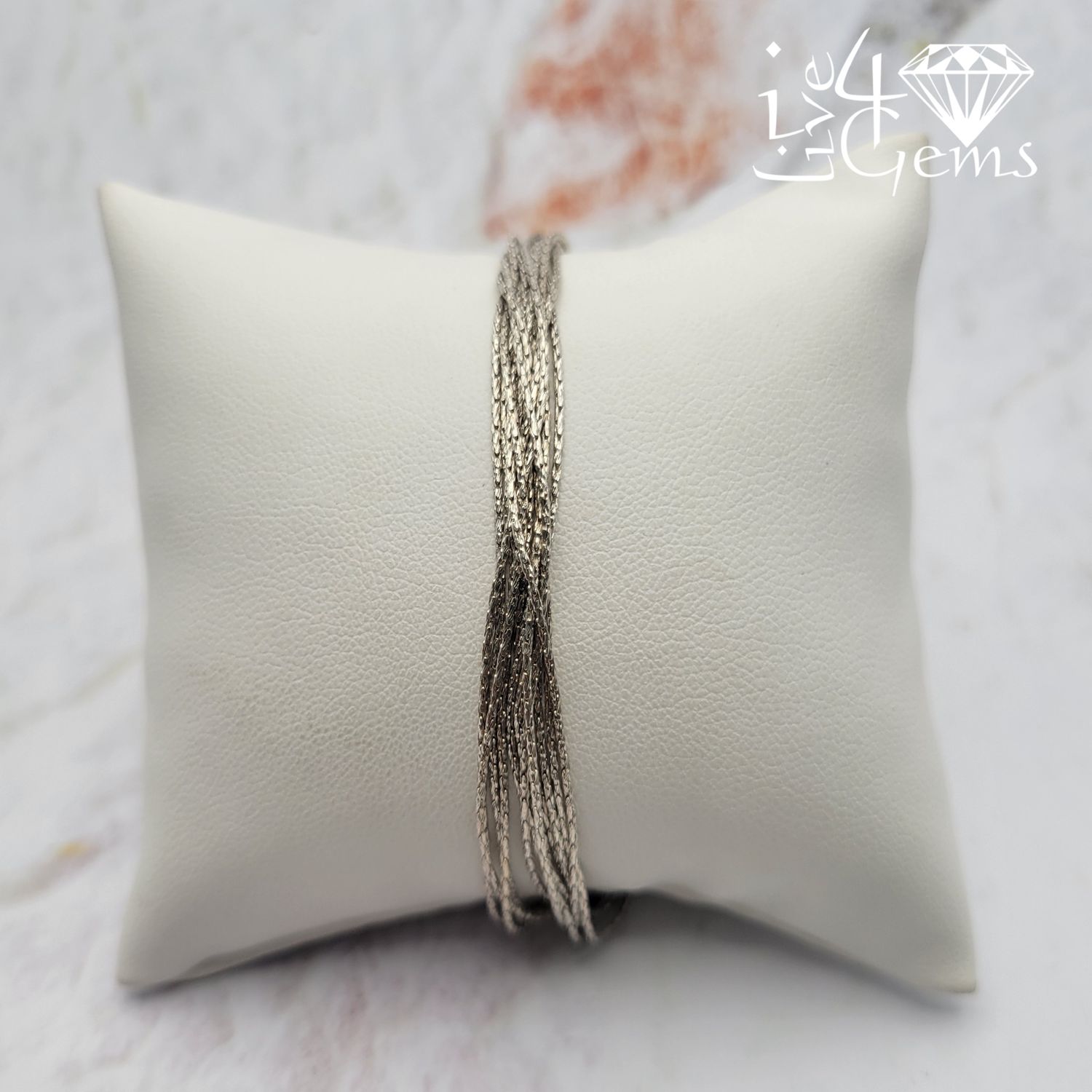 Silver Multistrand Bracelet