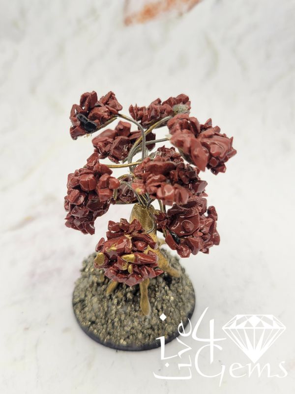 Gemstone Bonsai Tree Red Jasper Small