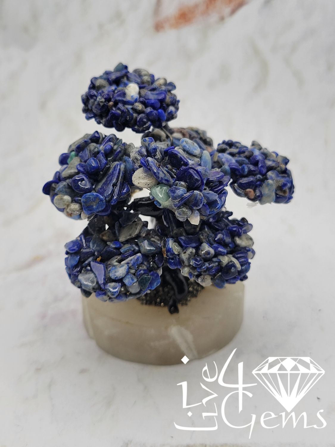 Gemstone Bonsai Tree  Sodalite
