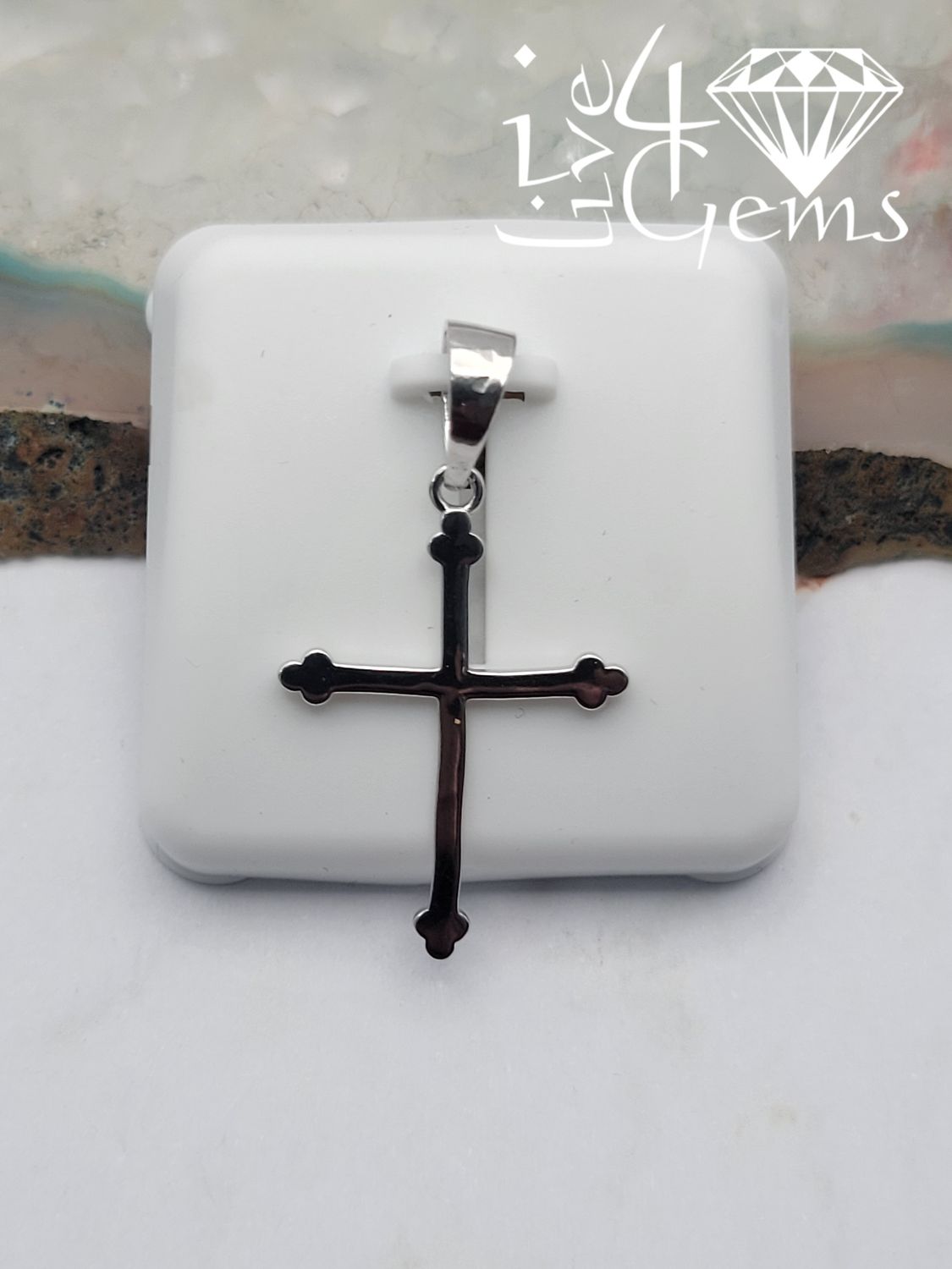 Silver Crucifix Pendant