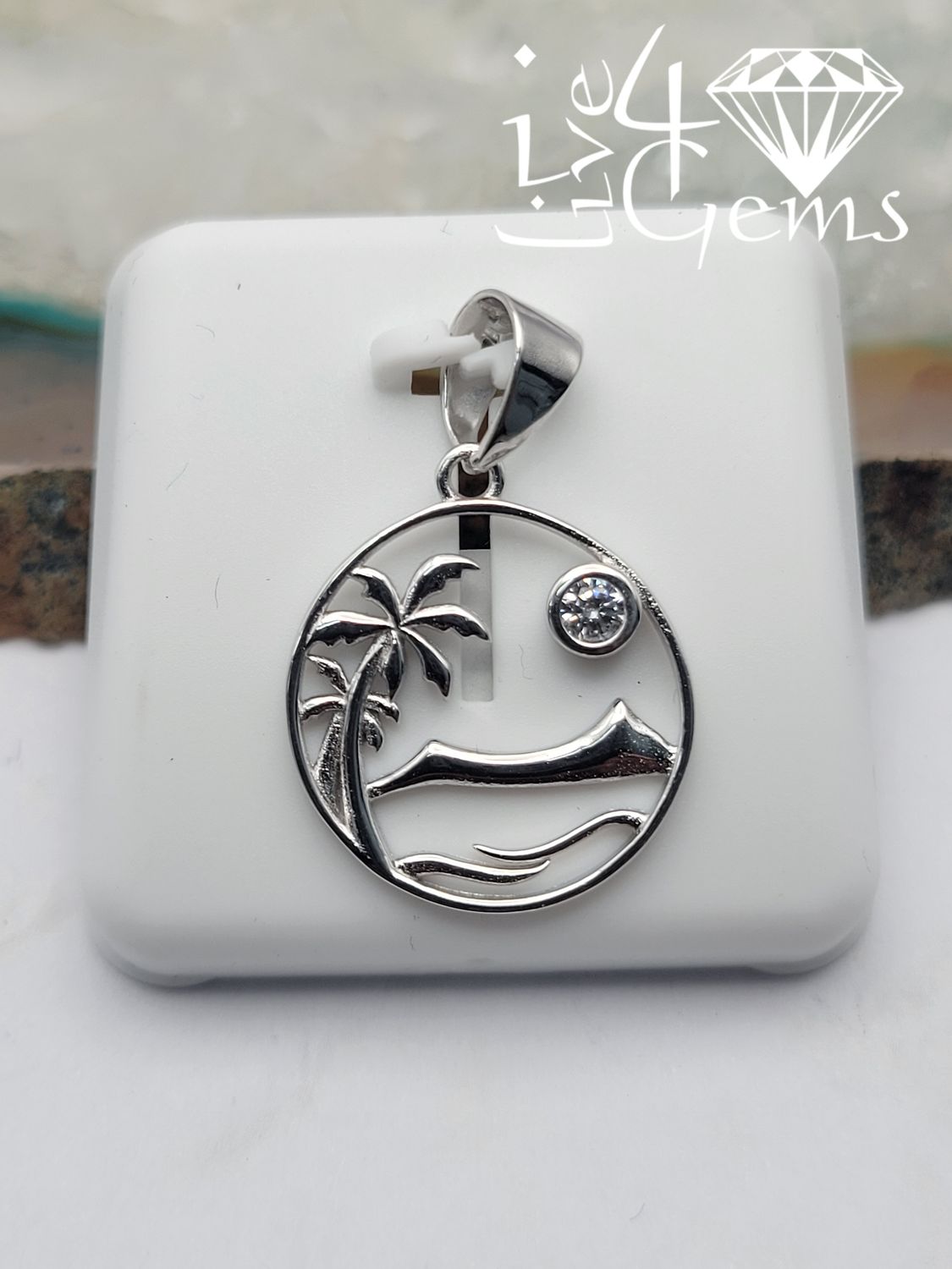 Silver Beach Pendant