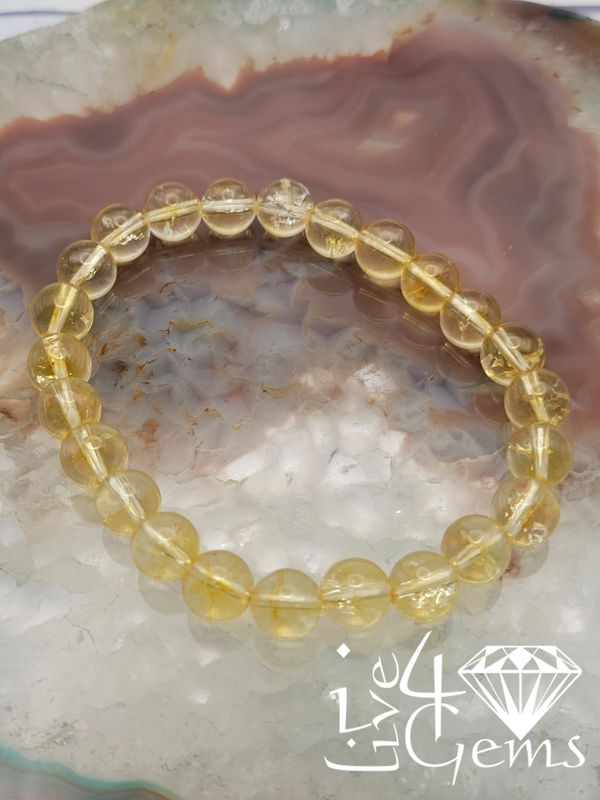 Citrine Gemstone Bracelet