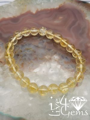 Citrine Gemstone Bracelet