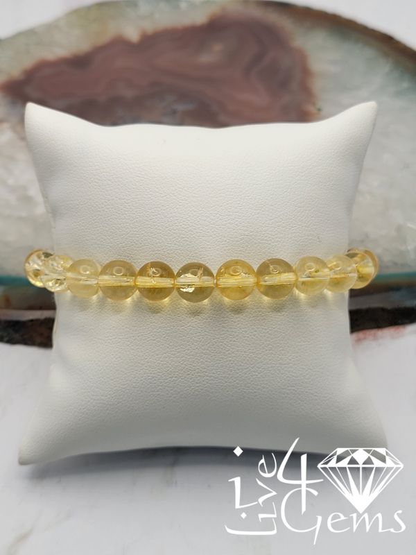 Citrine Gemstone Bracelet