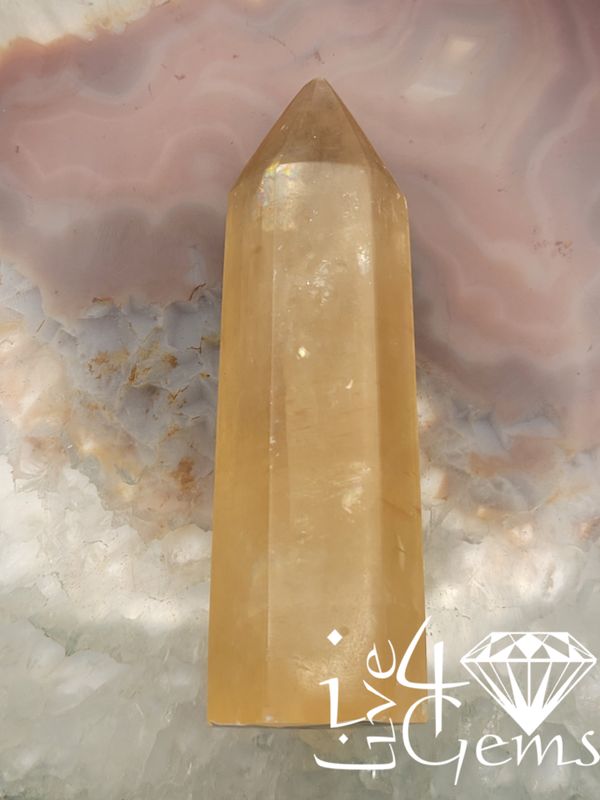 Polished Citrine Tower