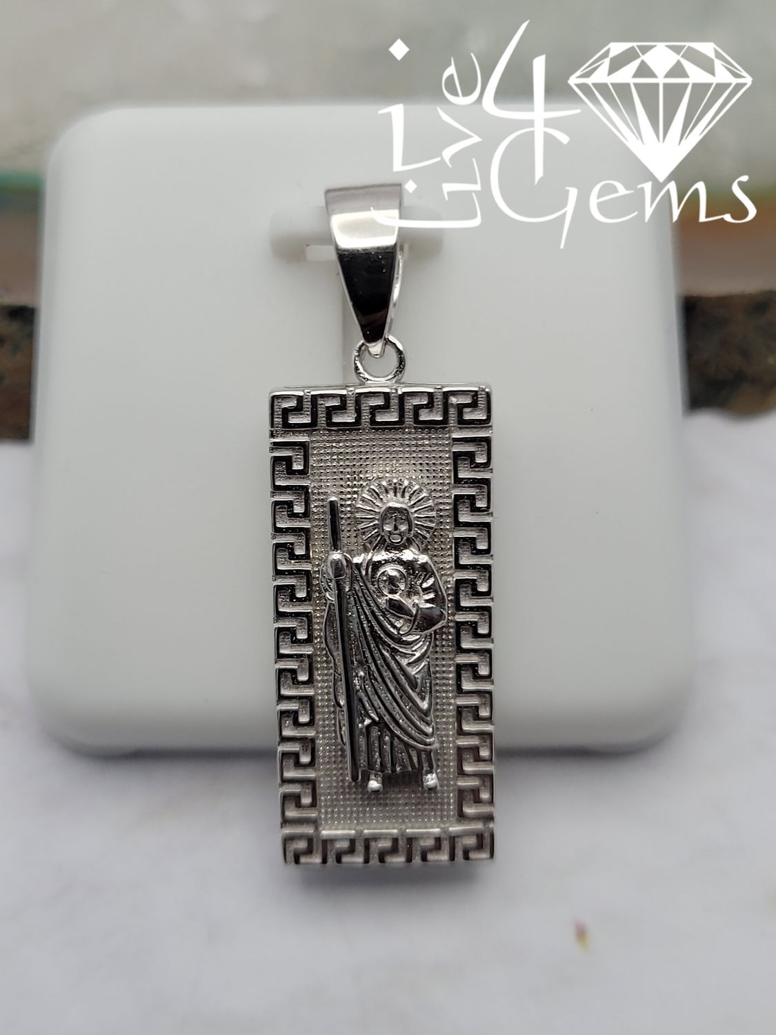 Silver St Jude Pendant