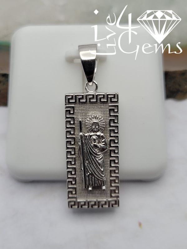 Silver St Jude Pendant