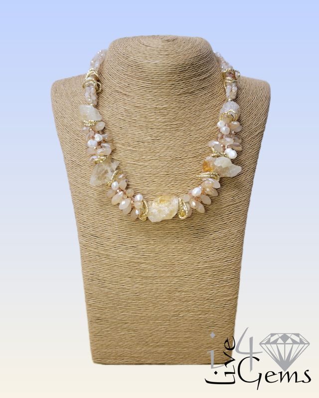 Citrine Short Necklace