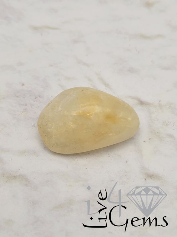 Polished Natural Citrine Stone